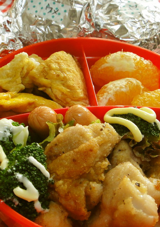 うちの唐揚げ弁当-レシピのメイン写真