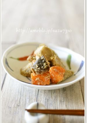 ごぼうときのこの味噌煮【作りおき】-レシピのメイン写真