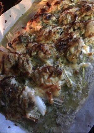 牡蠣と長ネギのマヨ焼き-レシピのメイン写真