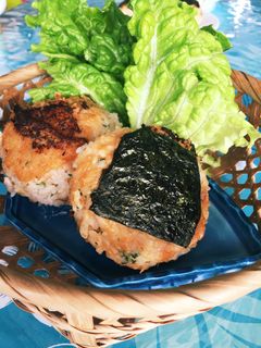 ☆*:.冷や飯⇒味噌焼きおにぎり.:*☆-レシピのメイン写真