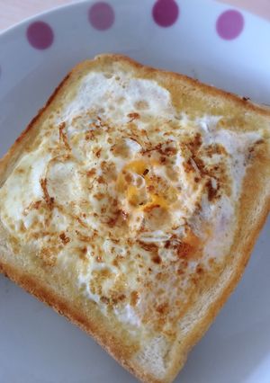 ＊朝食に！エッグチーズトースト＊-レシピのメイン写真