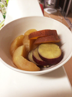 さつまいものりんご煮-レシピのメイン写真