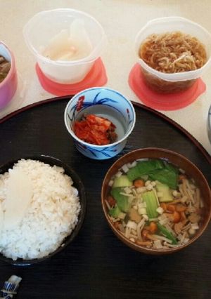 血管プラークダイエット630（五目朝食）-レシピのメイン写真