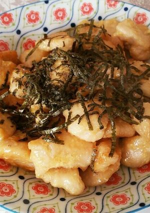 やわらか鶏むね肉のこってり★醤油マヨ-レシピのメイン写真
