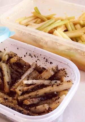 たたきごぼう／セロリの酢味噌和え-レシピのメイン写真