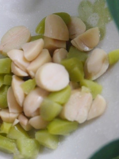 離乳食後期 大豆とソラマメ煮-レシピのメイン写真