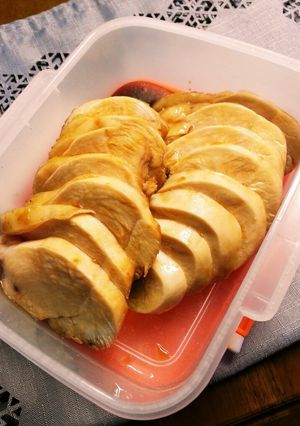 レンジで鶏ムネチャーシュー-レシピのメイン写真