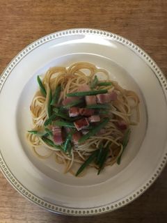 厚切りベーコンの和風パスタ-レシピのメイン写真