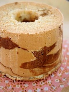 コーヒーマーブルシフォン-レシピのメイン写真