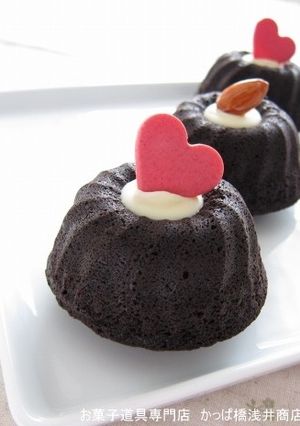 ブラックココアの小悪魔ケーキ-レシピのメイン写真