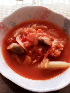 おいしいトマトスープ-レシピのメイン写真