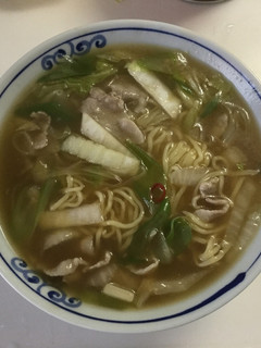 白菜と豚バラ肉の醤油味あんかけラーメン-レシピのメイン写真