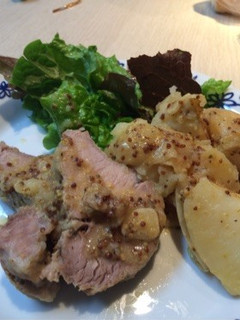 圧力鍋で簡単!豚肉のマスタード煮込み-レシピのメイン写真