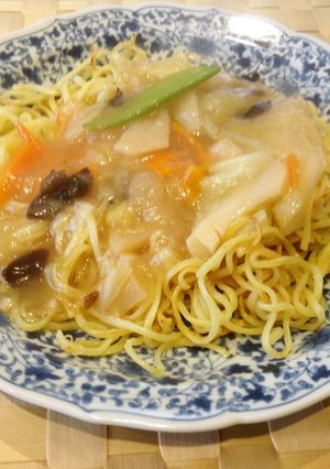 かた焼きそば-レシピのメイン写真