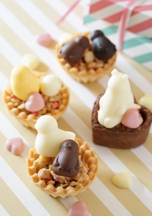 シリアルカップのどうぶつチョコ-レシピのメイン写真