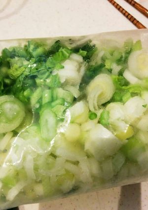 冷凍☆青物野菜ストック方-レシピのメイン写真