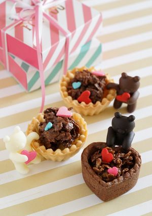 シリアルカップのクマチョコ-レシピのメイン写真