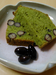○和かふぇすいーつ♡黒豆抹茶ケーキ○-レシピのメイン写真