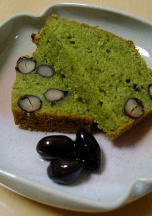 ○和かふぇすいーつ♡黒豆抹茶ケーキ○-レシピのメイン写真