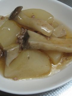 超簡単!大根とエリンギの餡かけ煮-レシピのメイン写真