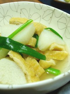 長いもと油揚げのさっと煮-レシピのメイン写真