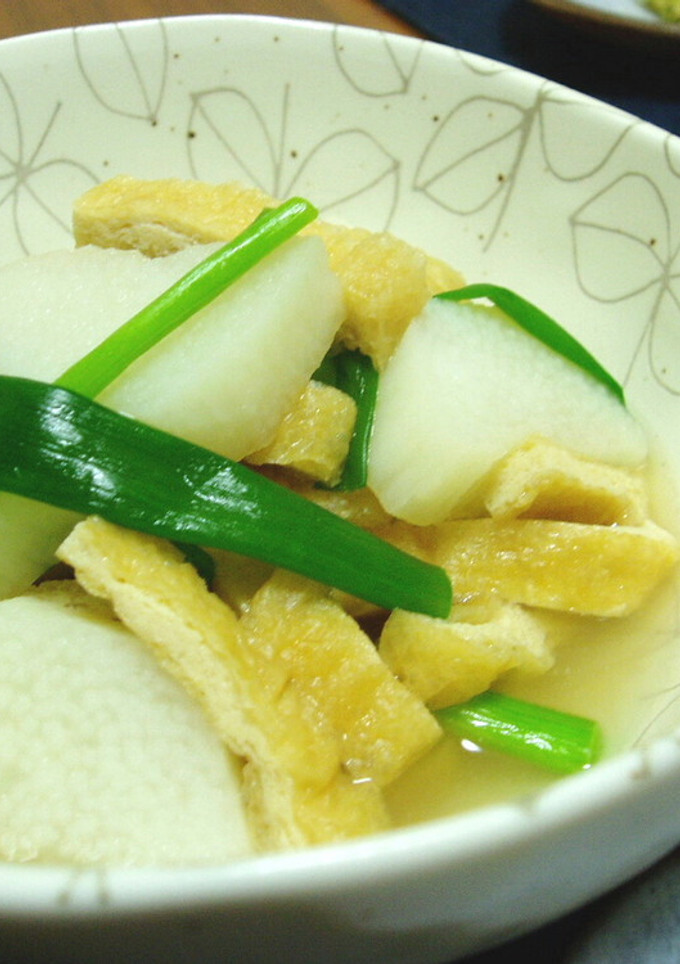 長いもと油揚げのさっと煮-レシピのメイン写真