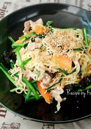 インスタントをアレンジ☆焼きラーメン-レシピのメイン写真