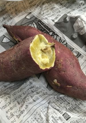 簡単！レンジで焼き芋-レシピのメイン写真