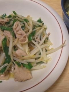 ☆ニラもやし肉炒め☆-レシピのメイン写真
