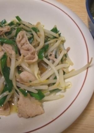 ☆ニラもやし肉炒め☆-レシピのメイン写真