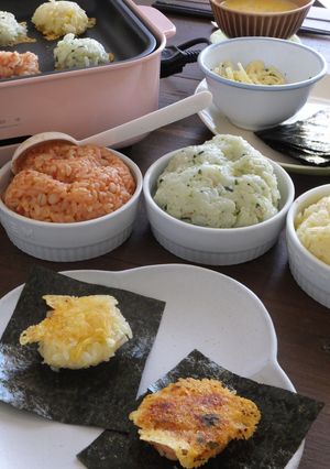 焼きリゾット手巻きごはん。-レシピのメイン写真