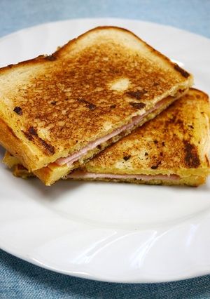 ホットサンド♪ハムハーフフレンチトースト-レシピのメイン写真