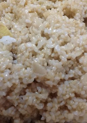 しょうがご飯 玄米-レシピのメイン写真