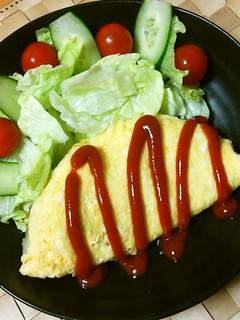じゃがいもとひき肉のオムレツ♪-レシピのメイン写真