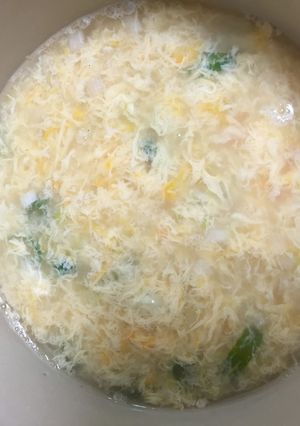 離乳食にもなる簡単卵スープ-レシピのメイン写真