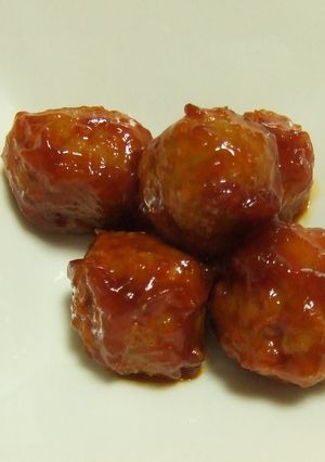お弁当に！レンジで甘酢♡人参ミートボール-レシピのメイン写真