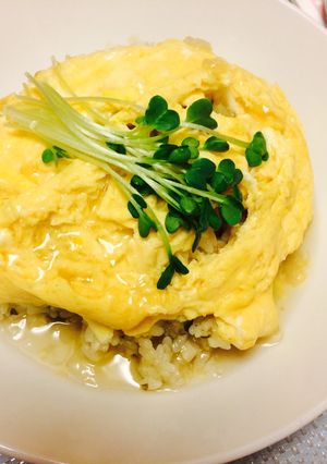 高菜のあんかけオムライス-レシピのメイン写真