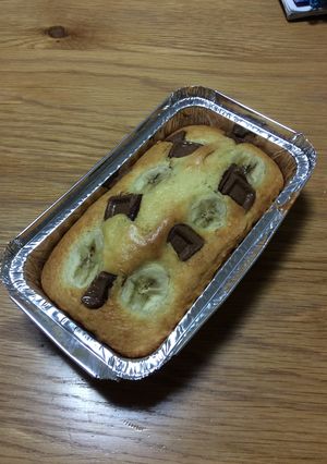 か〜んたん♪チョコバナナパウンドケーキ☆-レシピのメイン写真