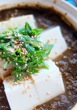 ピリ辛ごまみぞれ豆腐-レシピのメイン写真