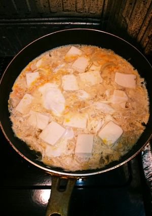 卵と豆腐の丼-レシピのメイン写真
