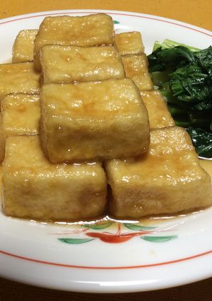 こうや豆腐のオランダ煮-レシピのメイン写真