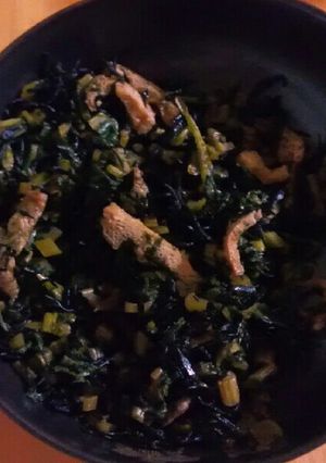 大根の葉とひじきの炒め煮-レシピのメイン写真