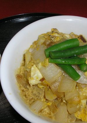 簡単！新玉ねぎの卵とじ-レシピのメイン写真