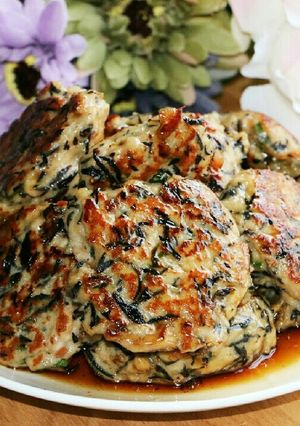 ひじきの煮物リメイク！鶏ミンチでつくね♡-レシピのメイン写真