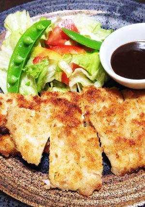 我が家の簡単チキンカツ(イタリアン)-レシピのメイン写真