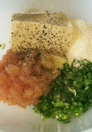 豆腐と鶏肉で、餃子のタネをヘルシーに。-レシピのメイン写真