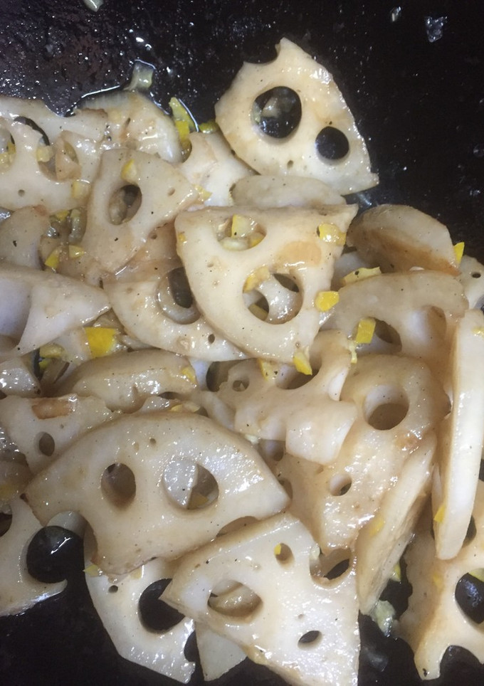 今食べたい蓮根炒め-レシピのメイン写真