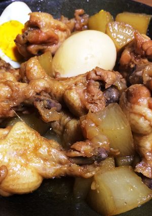 圧力鍋で大根と手羽元のすっぱ煮-レシピのメイン写真