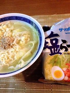 シンプル 塩ラーメン タンタン麺風-レシピのメイン写真