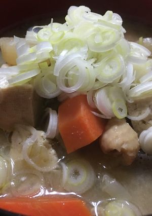 具沢山♪豚汁ならぬ鶏汁-レシピのメイン写真